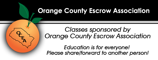 Orange County Escrow Association